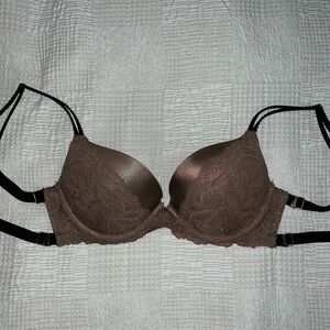 Victoria's Secret Brown Lace Bra